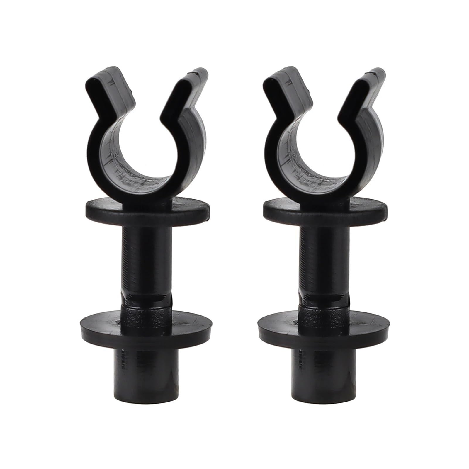 FDCSKINX 2pcs Hood Bonnet Support Stay Prop Clips Retainer Compatible 90 110 130 TD5 Discovery 1 PRC3180