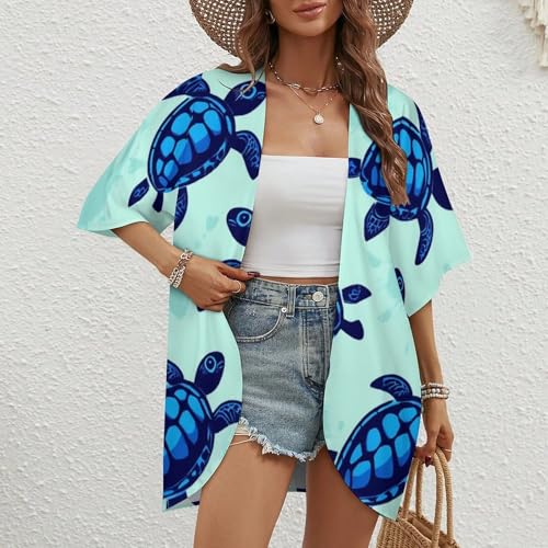 Women's Girls 2025 Summer Cardigans for Summer Travel - Open Front Sweater Tops2