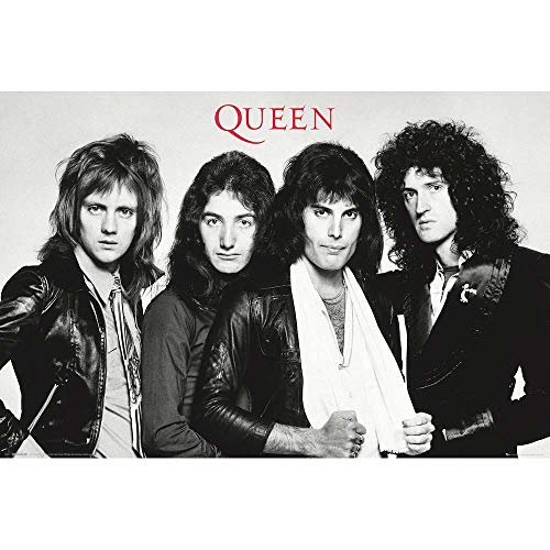 QUEEN クイーン (結成50周年) - 【世界限定2000枚】Black & White - Compressed/ポスター 【公式/オフィシャル】