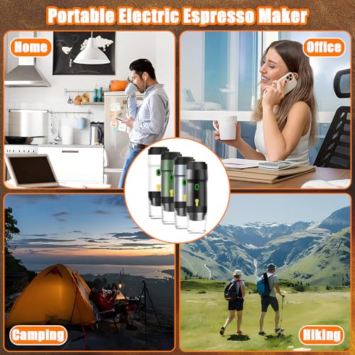 Cafetera portátil automática de espresso 1 taza miniatura 6