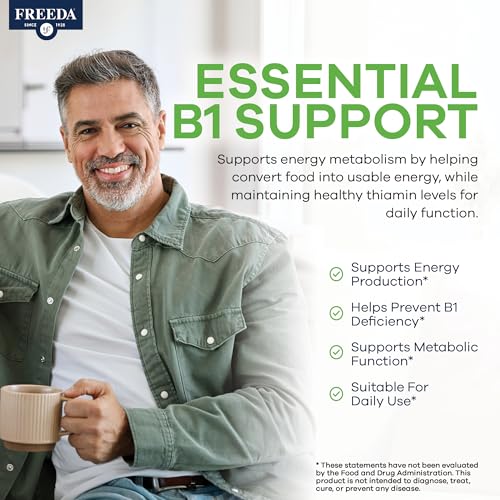 Freeda Vitamin B1 Thiamine Tablets