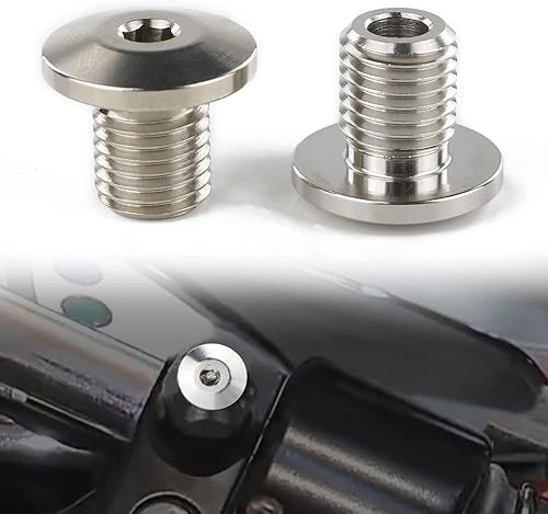 Tornillos de acero inoxidable universal para Husqvarna SvartpilenVitpilen, Royal Enfield, CB500FCRF250L, FZ-09Tenere 700 y así sucesivamente