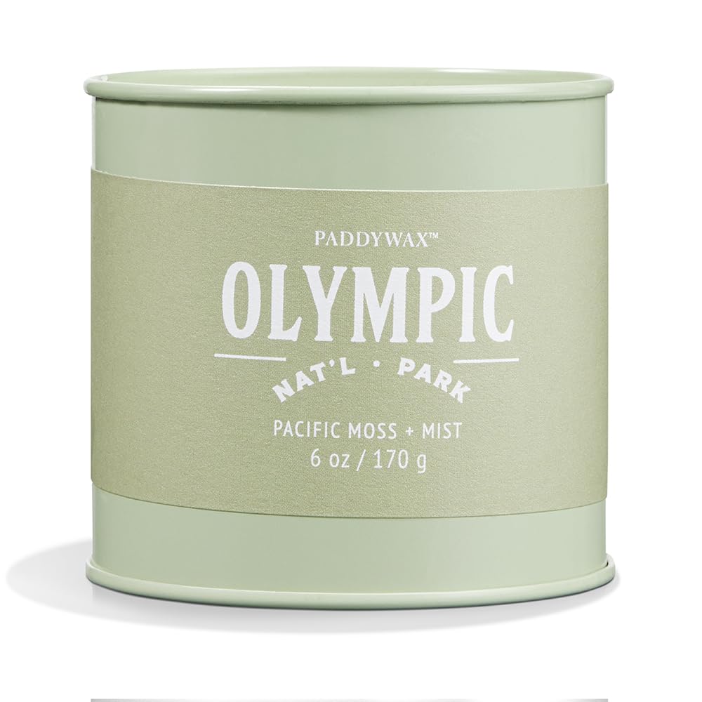 PADDYWAX Parks Olympic Tin Candle, 6 OZ