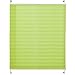 Produktbild casa pura® Plissee Rollo | mit eleganter Crushed Optik | Klemmfix ohne Bohren | lichtdurchlässig & Blickdicht | hellgrün | 8 Größen (110x100cm)
