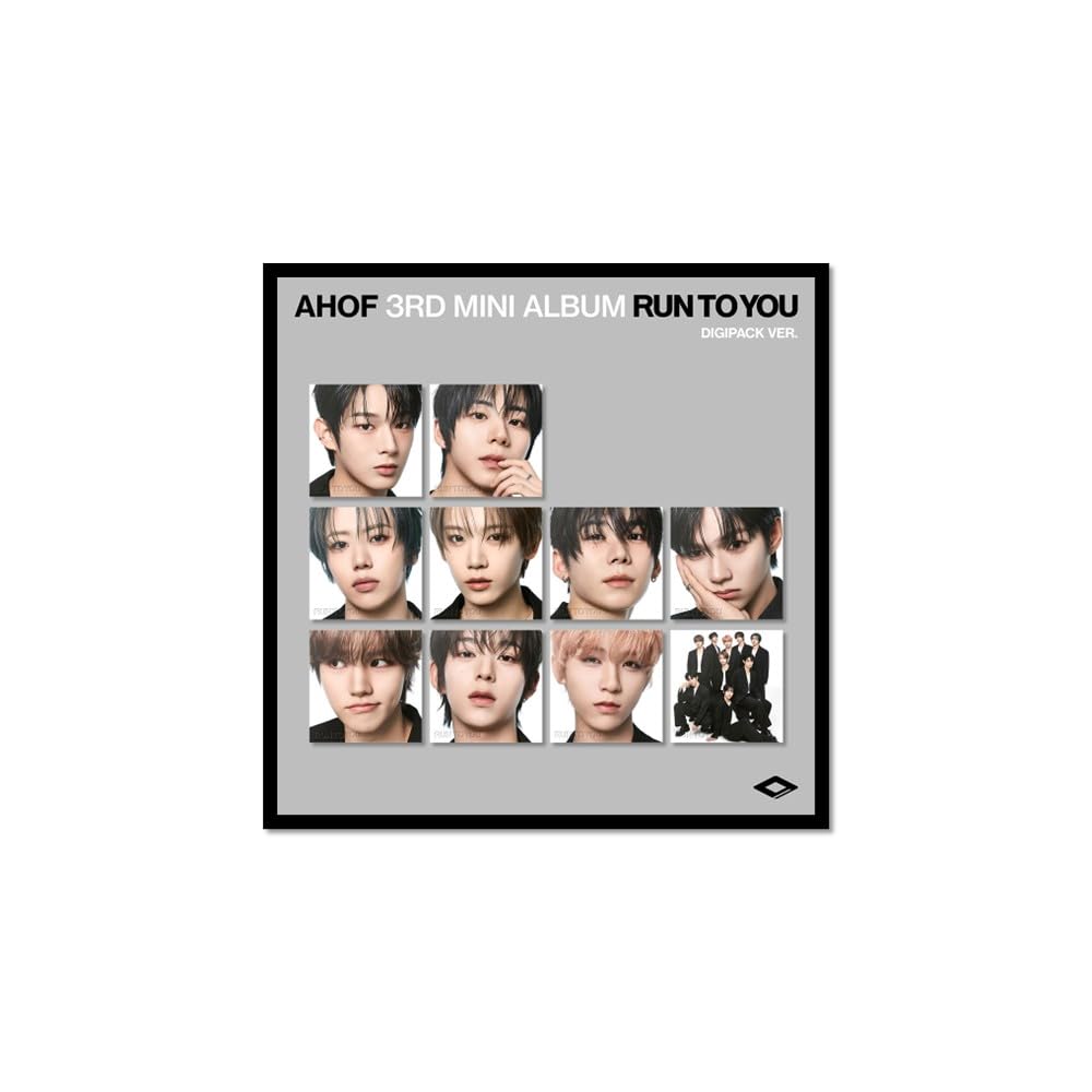 AHOF RUN TO YOU [Digipack 10 Ver Set] 3er mini álbum