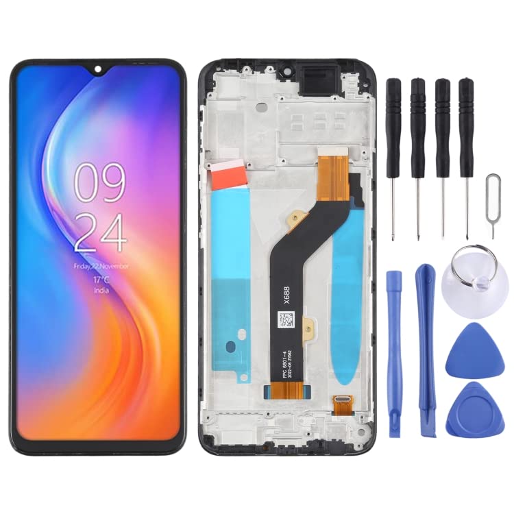 Écran tactile Tecno Spark 7P cassé ? Réparez le bloc avec cadre