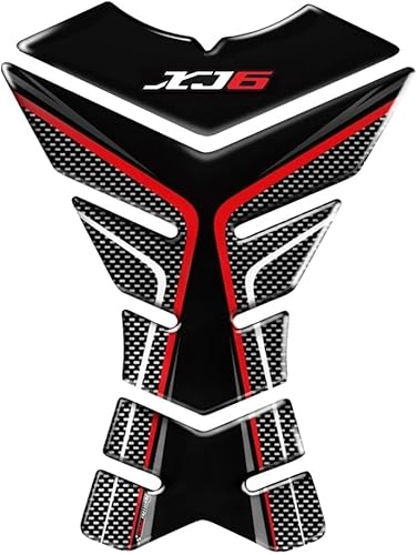 Vista 5 de Fuel Tank Gasket Motorcycle Sticker Tank Pad Protector Decals Stickers Case for Yam&aha XJ6 SP XJ6 ABS Tankpad