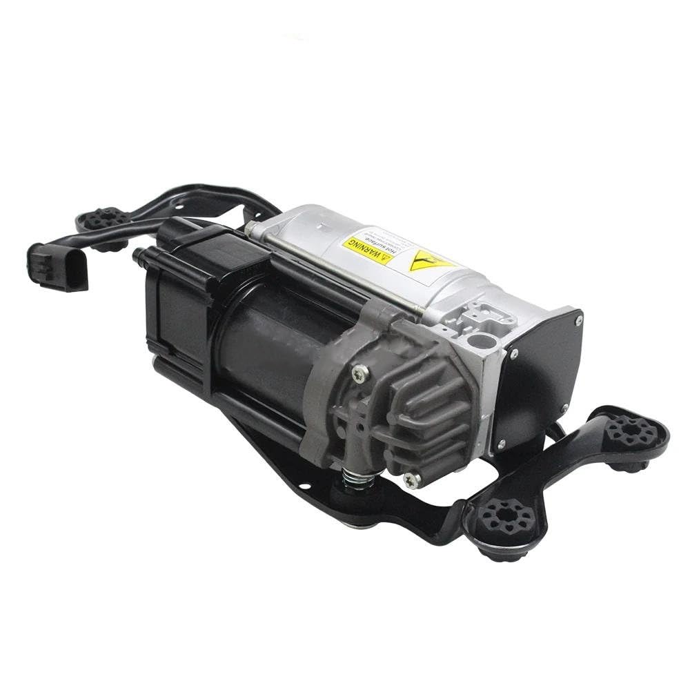 Suspensiones de aire 1 Bomba Compresora Suspensión Neumática Con Soporte Sin Bloque De Válvula Solenoide Para X5 F15 F16 F85 F86 2012-2019 OEM 37206875177 Amortiguadores