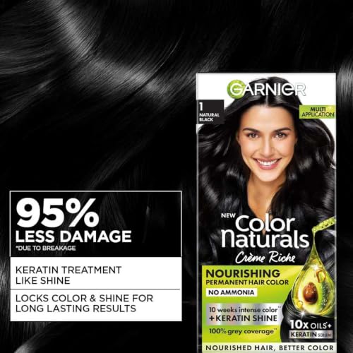 Garnier Color Naturals Natural Black Hair Color 144g - Image 6