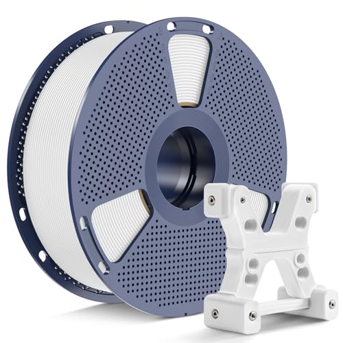 Image of PETG Filament 1.75mm, Ultra Tough, Heat Optimized, Odorless, 1kg(2.2lbs) SUNLU PETG 3D Printer Filament, Dimensional Accuracy + /- 0.02mm, White