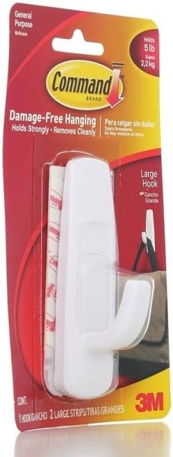 Command General Purpose Large Utility Hook, 5 lb. 1 ea