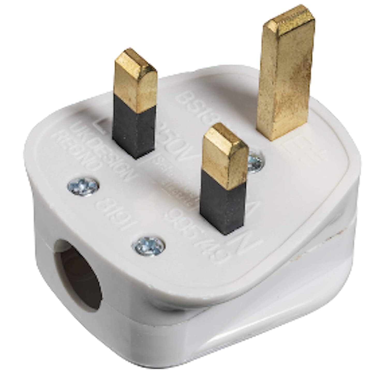 RR 13Amp 3 Pin Heavy Duty Plug Top - Pack of 10 Pieces Made in India