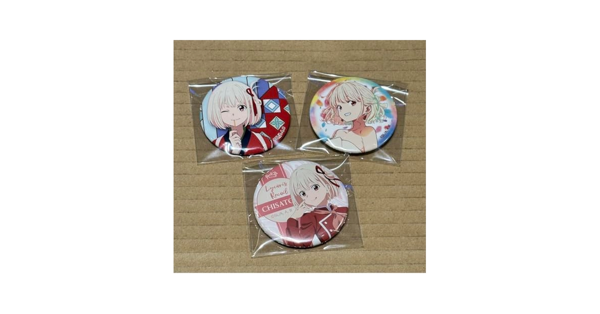 リコリス・リコイル 缶バッジ 錦木千束 ちさと アフターパーリィー　アトレ Amazon | リコリス・リコイル 缶バッジ 錦木千束 ちさと