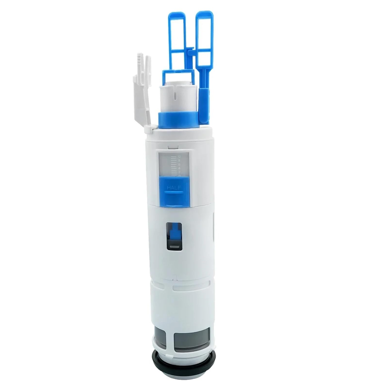 Reemplazo de válvula de Descarga de Inodoro Oculta, Modelo de botón pulsador de Doble Descarga, Compatible con inodoros de una Pieza.
