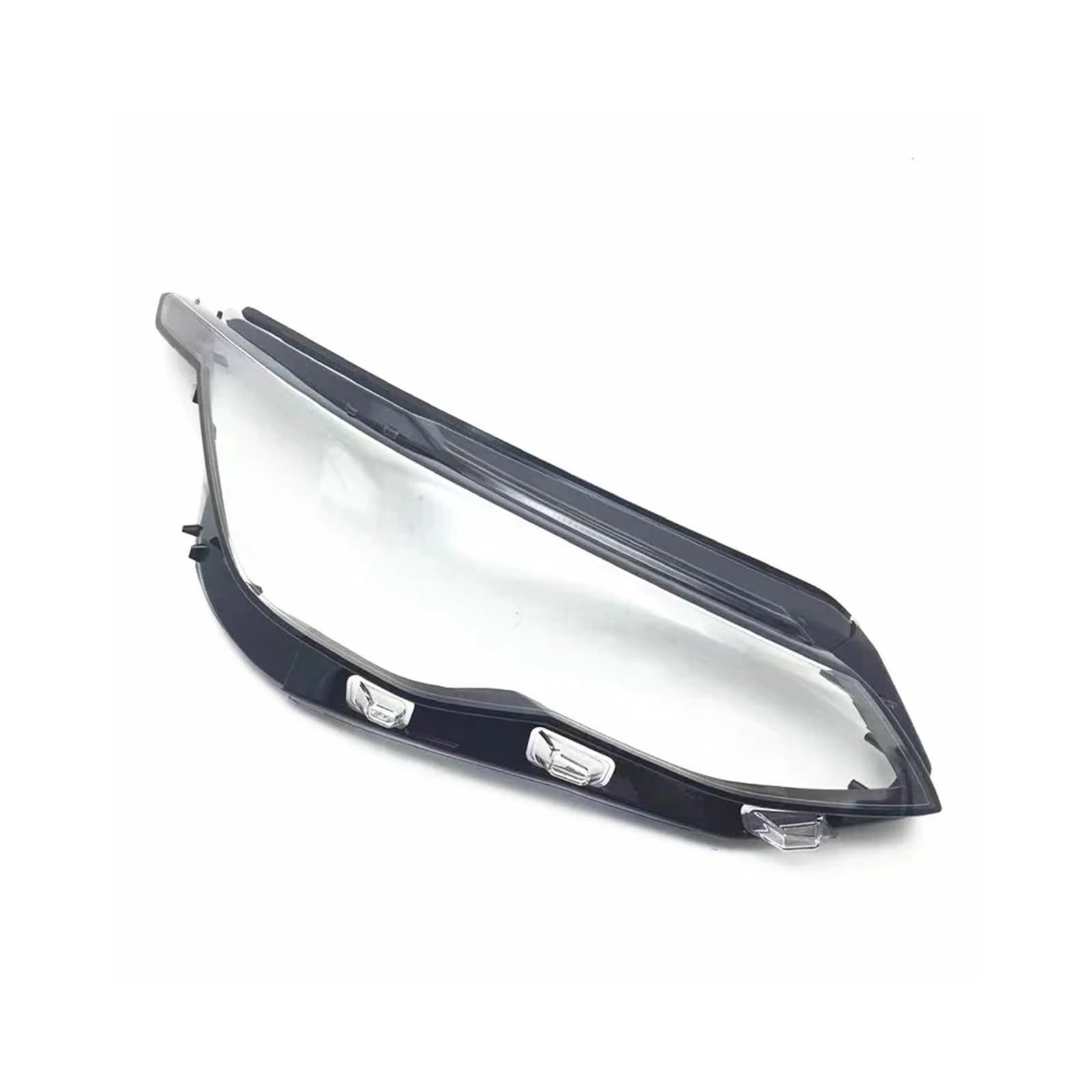 Anteriore Faro Copertura Per VW Per Golf 8 2021 2022 2023 Copertura Per Fari Anteriori Automatica Vetro Trasparente Paralume Coprilente Faro Copriobiettivo(Destra)
