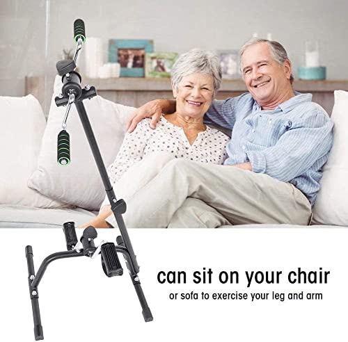 Mini Hometrainer Pedaal Trainer, Arm en Been Oefening Peddler Machine, Zittende Sporter Stationaire Pedaal Fiets Draagbare Cyclus Bike Gym Fitness Training - Afbeelding 8