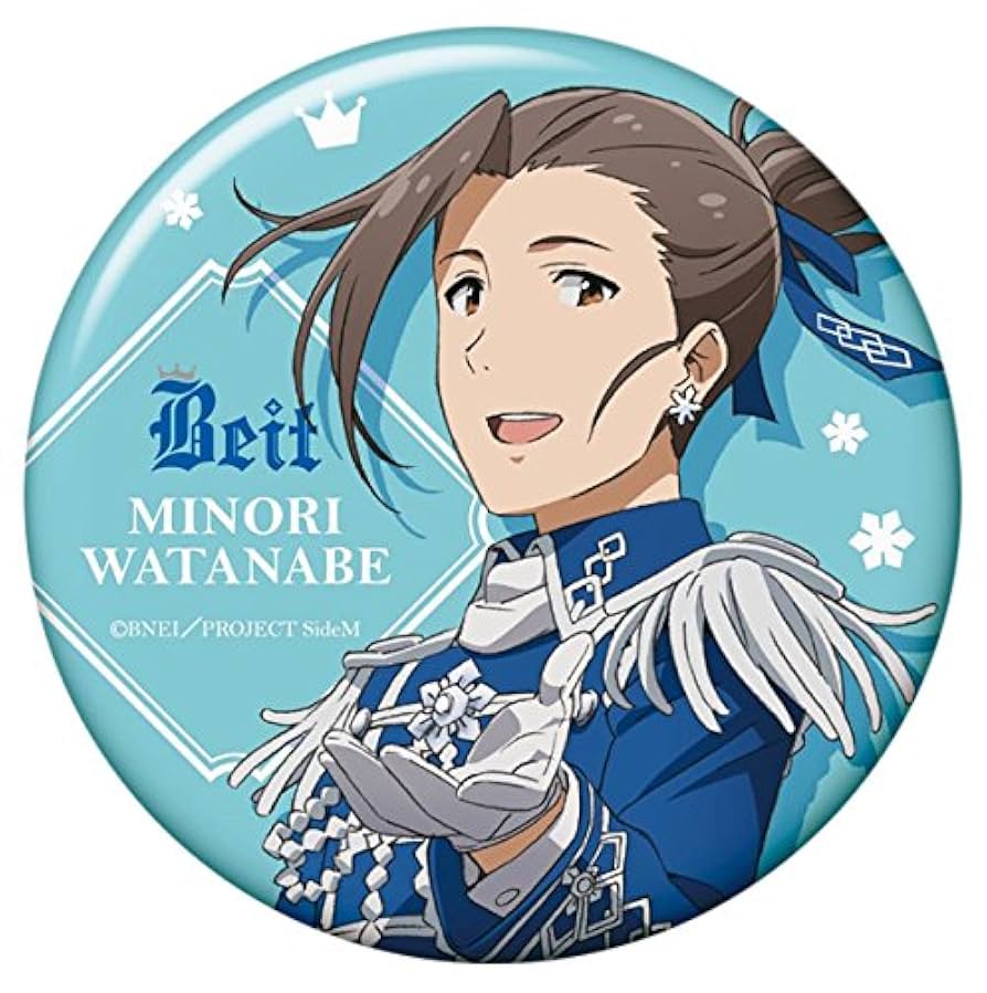 渡辺みのり　アイドルマスター SideM 日本横断　関東　バッジ バッジ・ピンズ(キャラクター) 渡辺みのり 「アイドルマスター