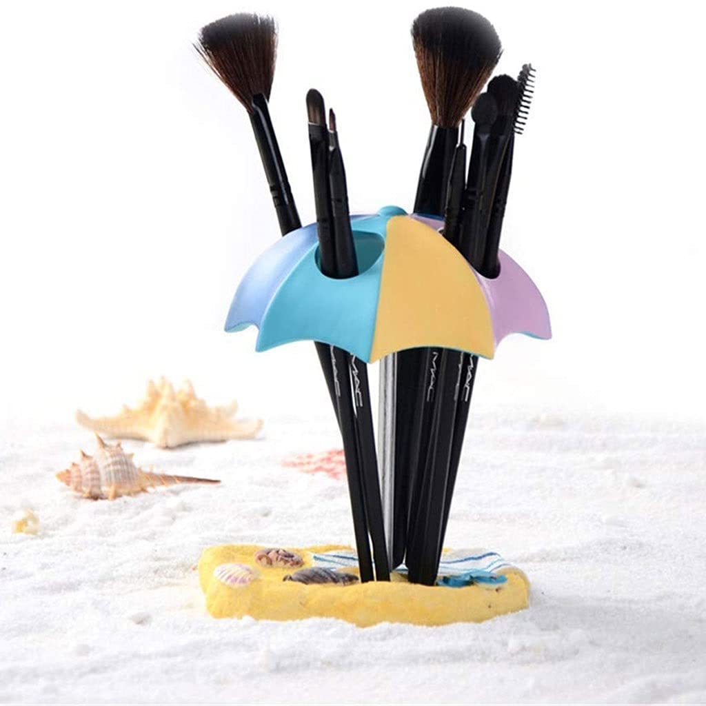 Ensemble d'accessoires de salle de bain 5 ensembles cadeau de salle de bain style plage en résine tendance, savon de salle de bain, brosse à dents, anti-gobelet (couleur : A)