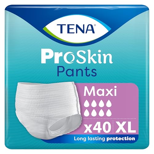 Tena ProSkin Pants Maxi Incontinence Underwear XL (40 Count)