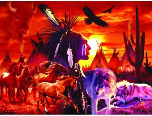 Running Brave 1000 pc Jigsaw Puzzle