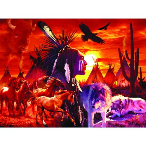 Running Brave 1000 pc Jigsaw Puzzle