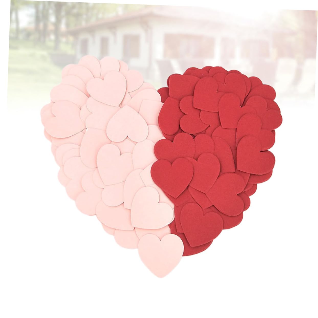 Gadpiparty 3 Set Di Coriandoli A Forma Di Cuore Carini Per Feste Mini Decorazioni Da 3 Cm Rosse Adatte Per Compleanni Matrimoni 400 Pezzi*3