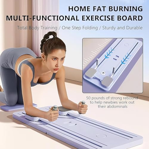 Equipo de ejercicios y juego de reformador de Pilates plegable completo 4