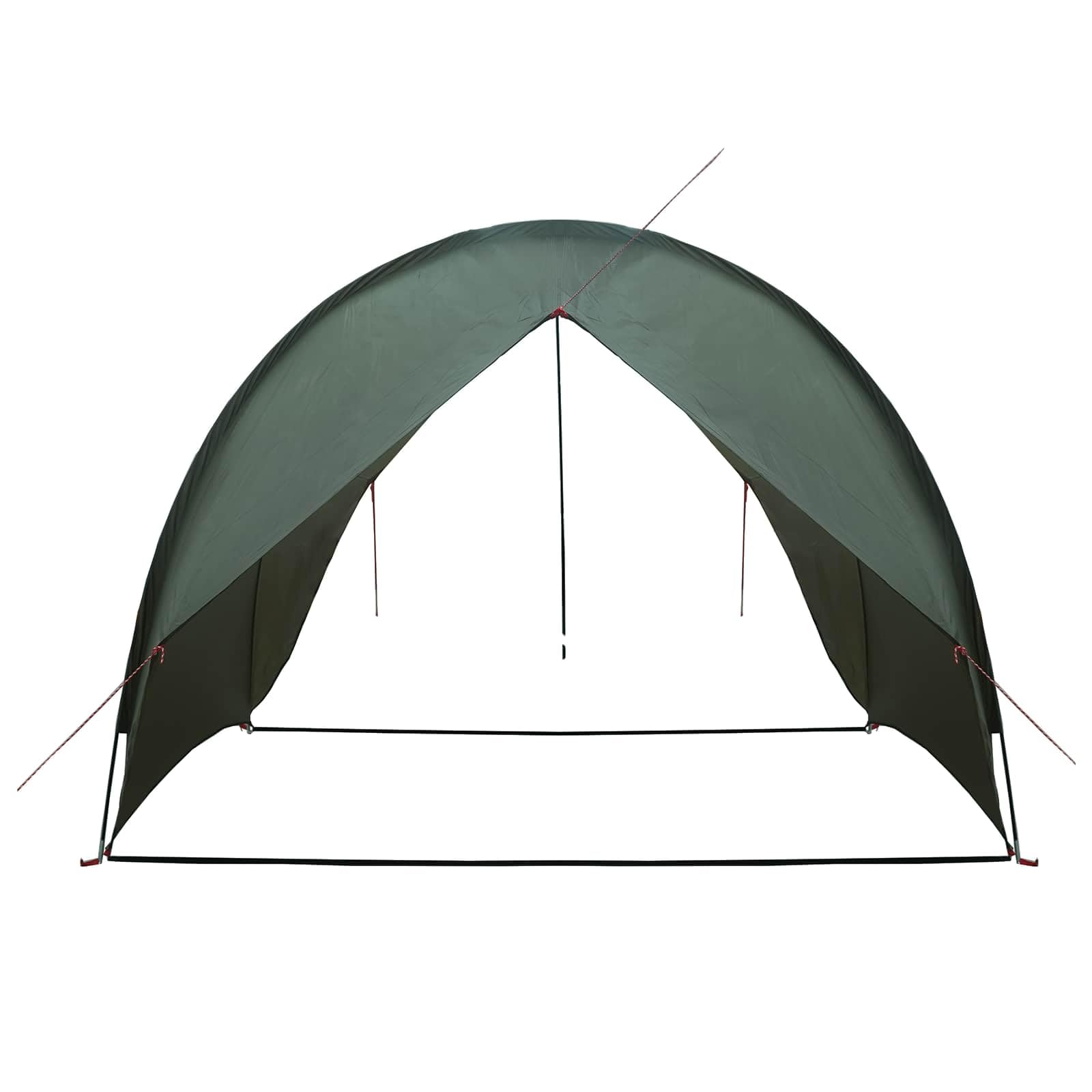 Heck-Awnings wodoodporna oliwkowa zieleń, 405 x 280 x 220 cm, poliester 185T z powłoką PU, włókno szklane i stal, ochrona przed promieniowaniem UV, lekka, na kemping, podróż, na zewnątrz
