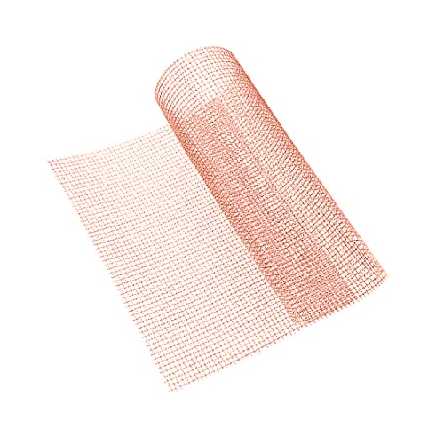 Maille en cuivre 20 x 30 cm toile fine pour protection du potager et loisirs créatifs
