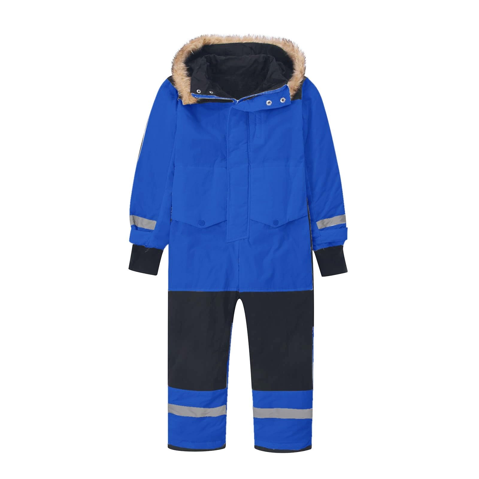 Generisch Combinaison de ski thermique pour enfant garçon - Combinaison de ski thermique - Combinaison d'hiver chaude - Coupe-vent - Avec combinaison amovible - Combinaison d'extérieur softshell