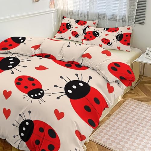 Housse de couette pour grand lit finie la transpiration nocturne parure ultra douce