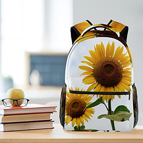 Sac à dos décontracté tournesol grand format multicolore 7 - 6