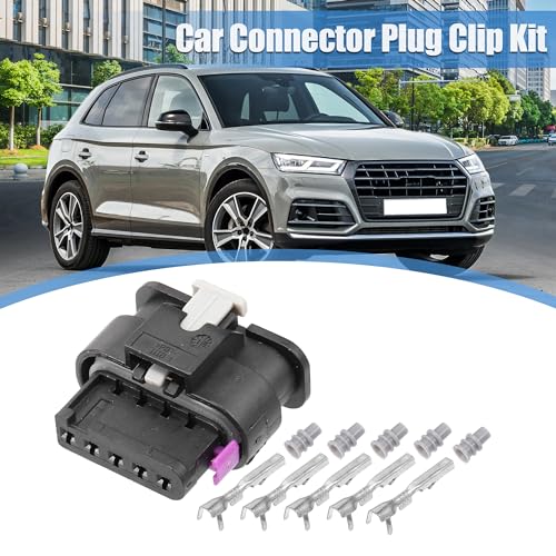 QUARKZMAN 1 zestaw 5 pinów nr 4F0973705 masowy przepływ powietrza MAF złącze wtykowe do VW do Audi