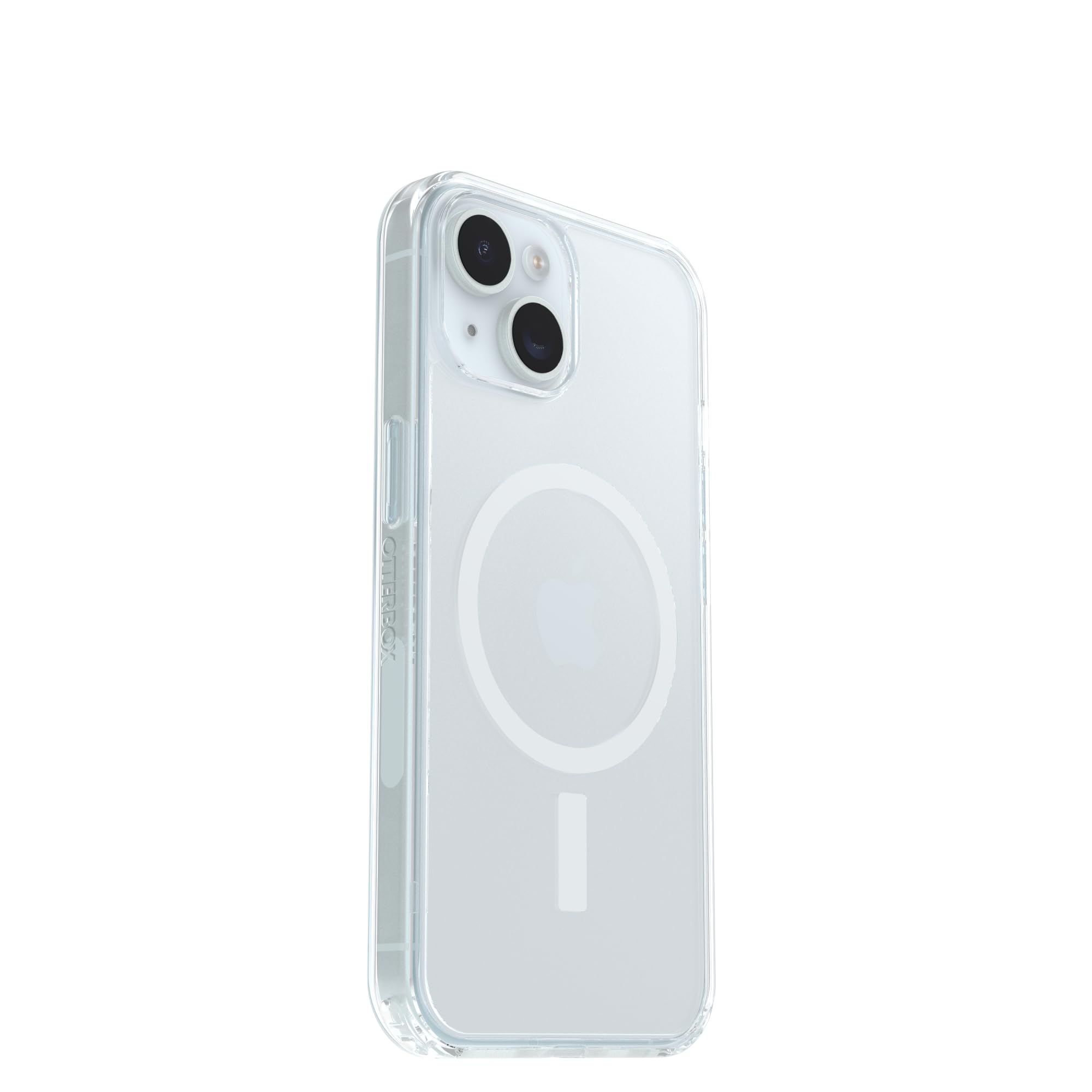 OtterBox Symmetry Series - Custodia trasparente per iPhone 16e, 15, 14 e 13, trasparente