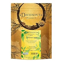 Davidsons Organic Tea Bulk, Cinnamon Apple, 16-Ounce Bag