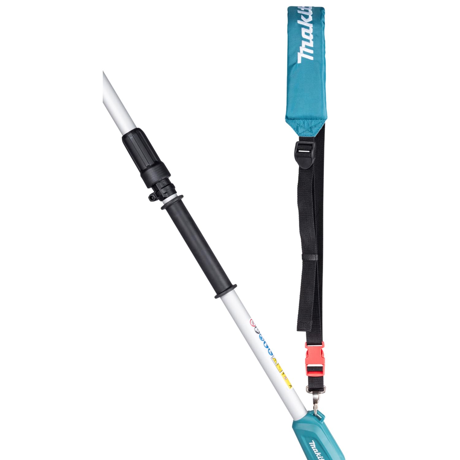 Makita DUA200RT 18V Li-Ion LXT Brushless 200 mm Sega ad asta completa di 1 x 5.0 Ah batteria e caricatore