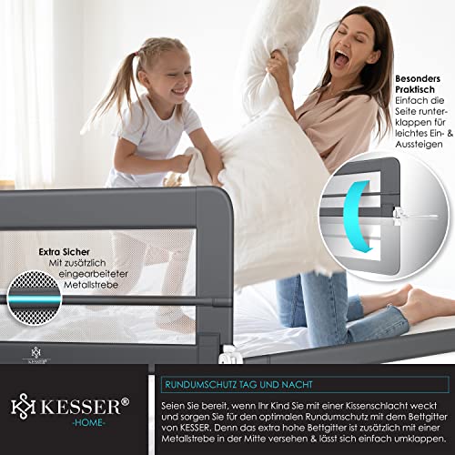 KESSER® Sponda da letto Protezione per letto