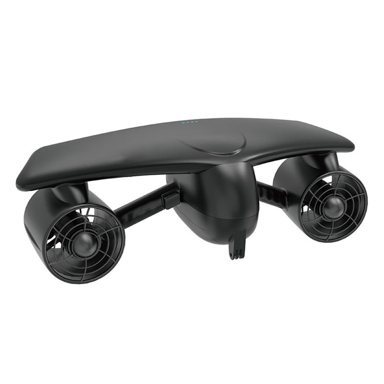 Lpoxuru Dual 300W Underwater Scooter, 50m Depth Sea Scooter, 0.8-1.8m/s Variable Speed, 12kgf Thrust, 6000mAh Removable Battery, Compatible for Snorkeling & Diving Black