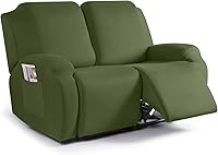 Vista 29 de TAOCOCO Fundas Elásticas para Sofá Reclinable Estilo de 3 Piezas Fundas para Sillas Reclinables Funda para Silla Reclinable Fundas Deslizables