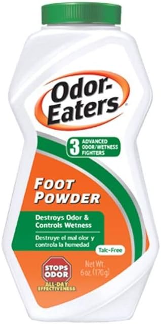 Foille Foille Odor-Eaters Foot Powder, 6 oz by Odor-Eaters : Health & Household