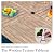 Sophia & William 9 Pieces Patio Dining Set for 8, Square Outdoor Table with Umbrella Hole, 8 Rattan Chairs with Cushions, Large Patio Table and Chairs Set