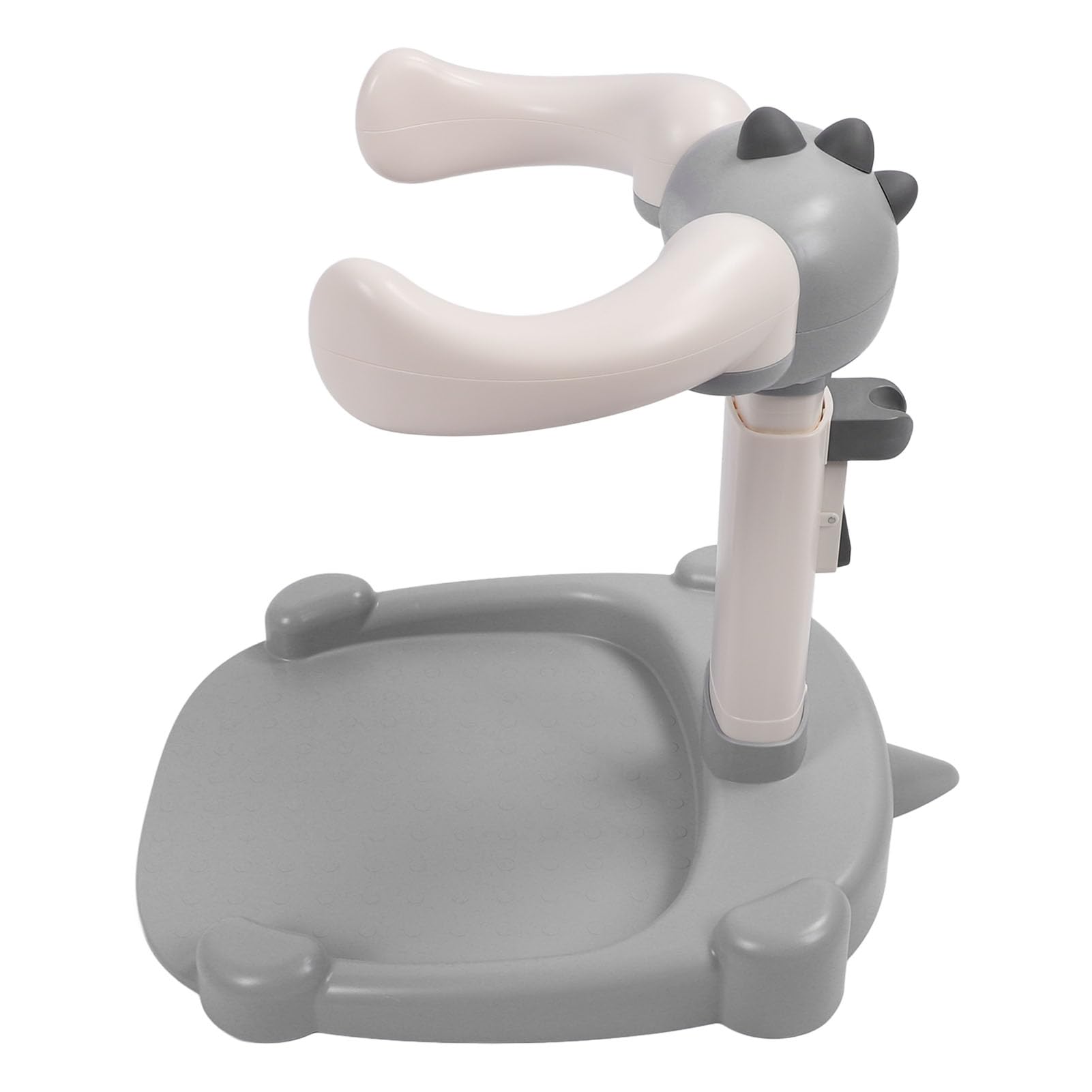 Baby Hug Bath Tower, Non Slip Toddler Shower Stand Wsparcie, kąpiel krzesła do kąpieli, ręce matki, łatwa konfiguracja (Gray)