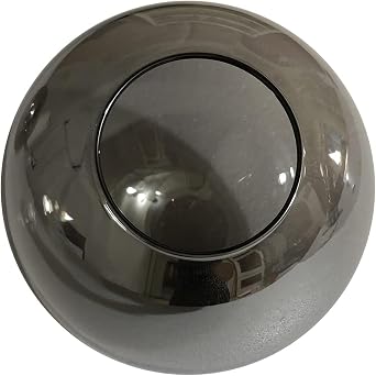 BOKT Smoke Gray Glass Globe Shade Replacement Grey Glass Lampshade Cover for Light Fixtures Wall Sconces Chandelier Pendant Light, 5.9 Diameter Smoke Gray