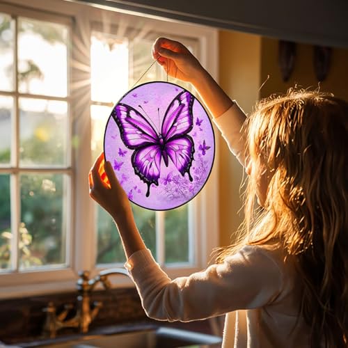 Atrapasueños de vidrieras para dar luz y color a habitaciones oscuras 6