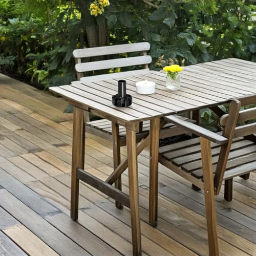 SHOWERORO accesorio para sombrilla de patio con disco inferior y repuesto resistente para eje 7