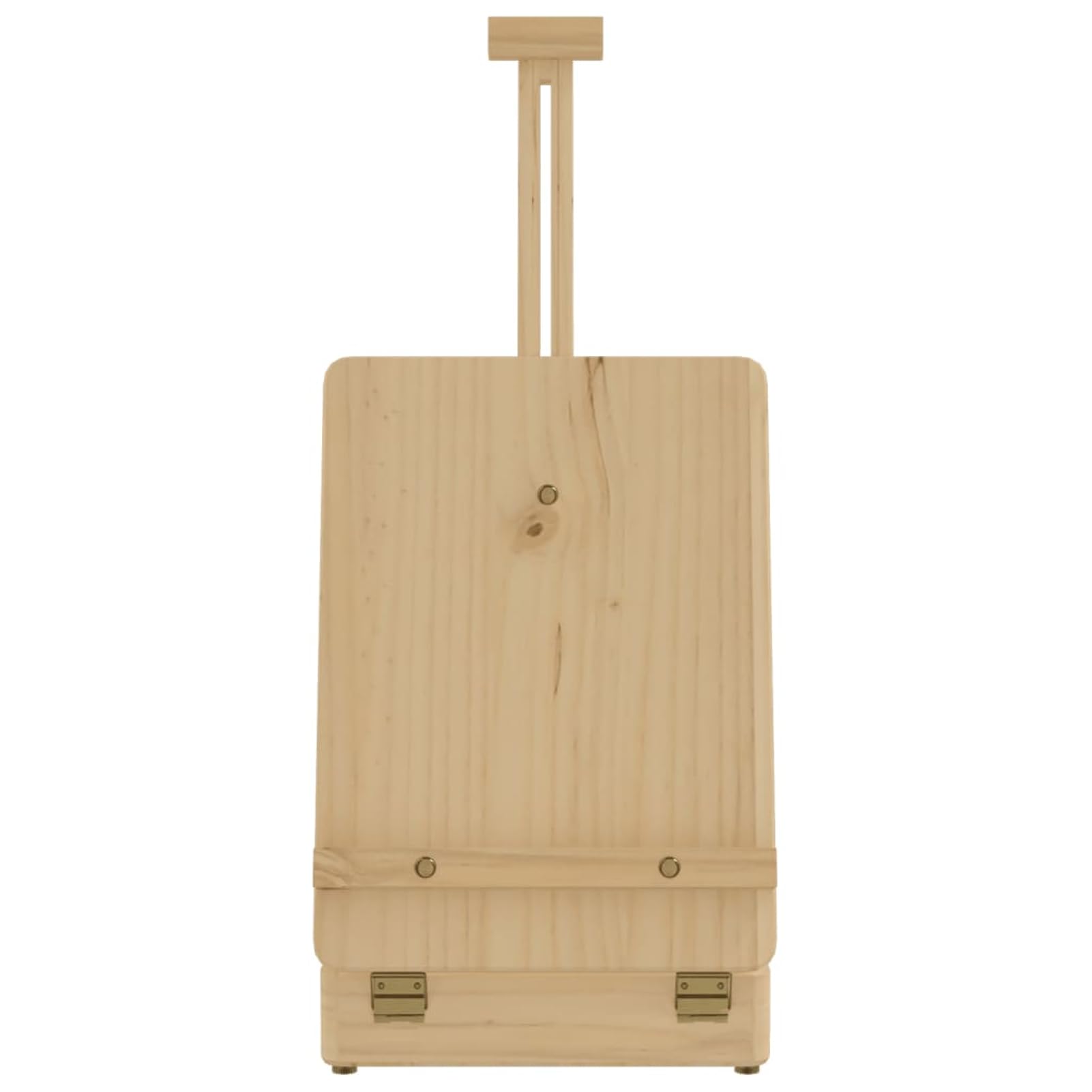 Homgoday Caballete de mesa 27 x 43 x 68 cm de madera maciza de pino, muebles para casa, interior, exterior, salón, dormitorio