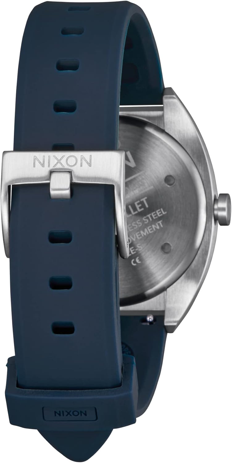 NIXON Mullet A1365-100m Water Resistant Unisex Analog Fashion Watch (38mm Watch Face, 20mm Silicone Band)