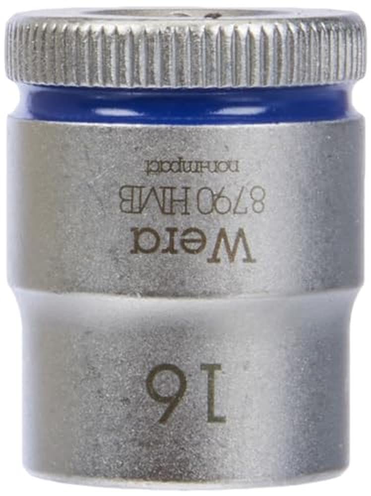 Wera Silver Zyklop Socket 3/8In Drive 16Mm