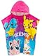 Pokemon Kinder Handtuch Poncho Blau One Size