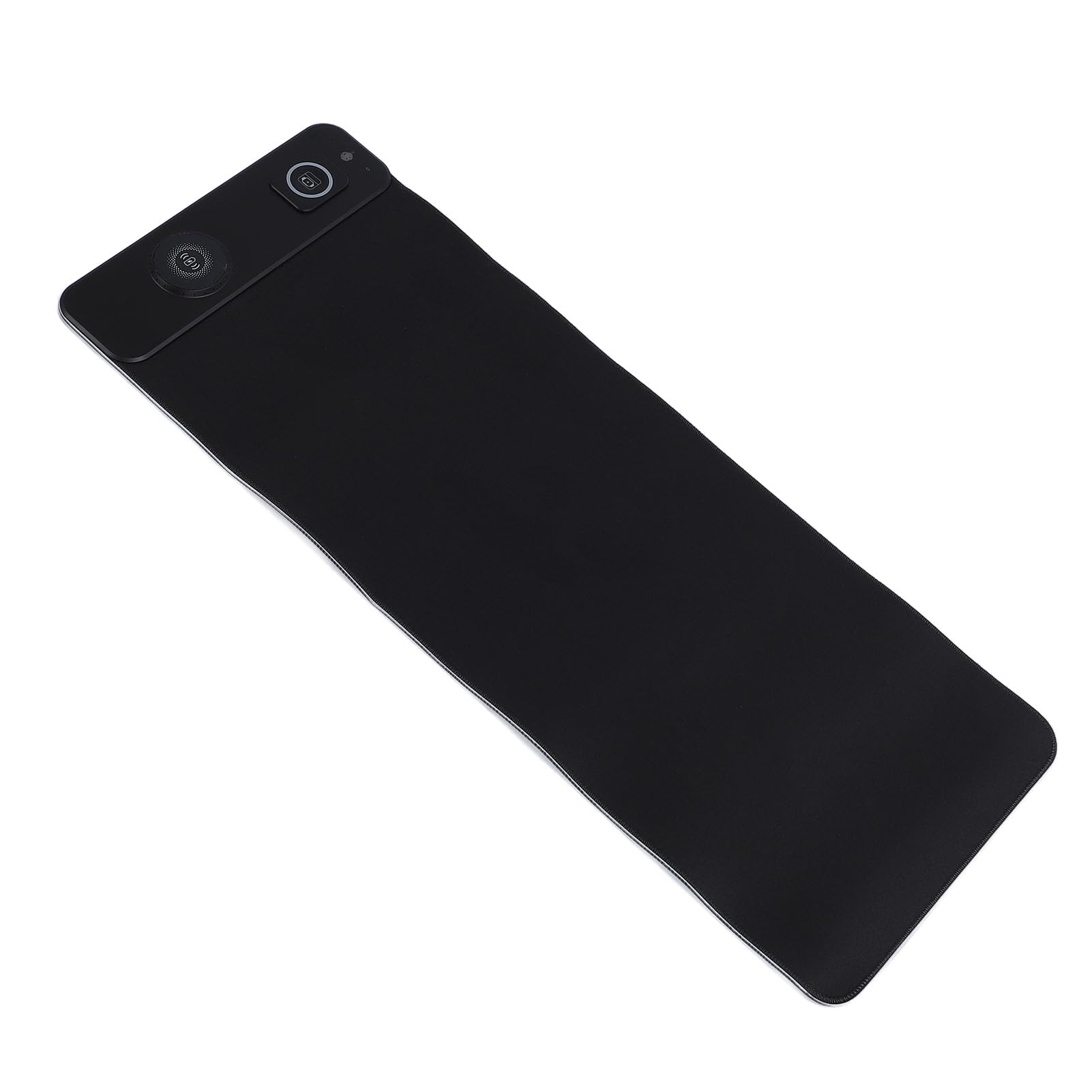 Tappetino per Mouse Caricabatterie Wireless RGB di Grandi Dimensioni Tappetino per Scrivania da Gioco a Ricarica Rapida da 15 W per PC Portatile 31,5 X 11,81 X 0,16 Pollici